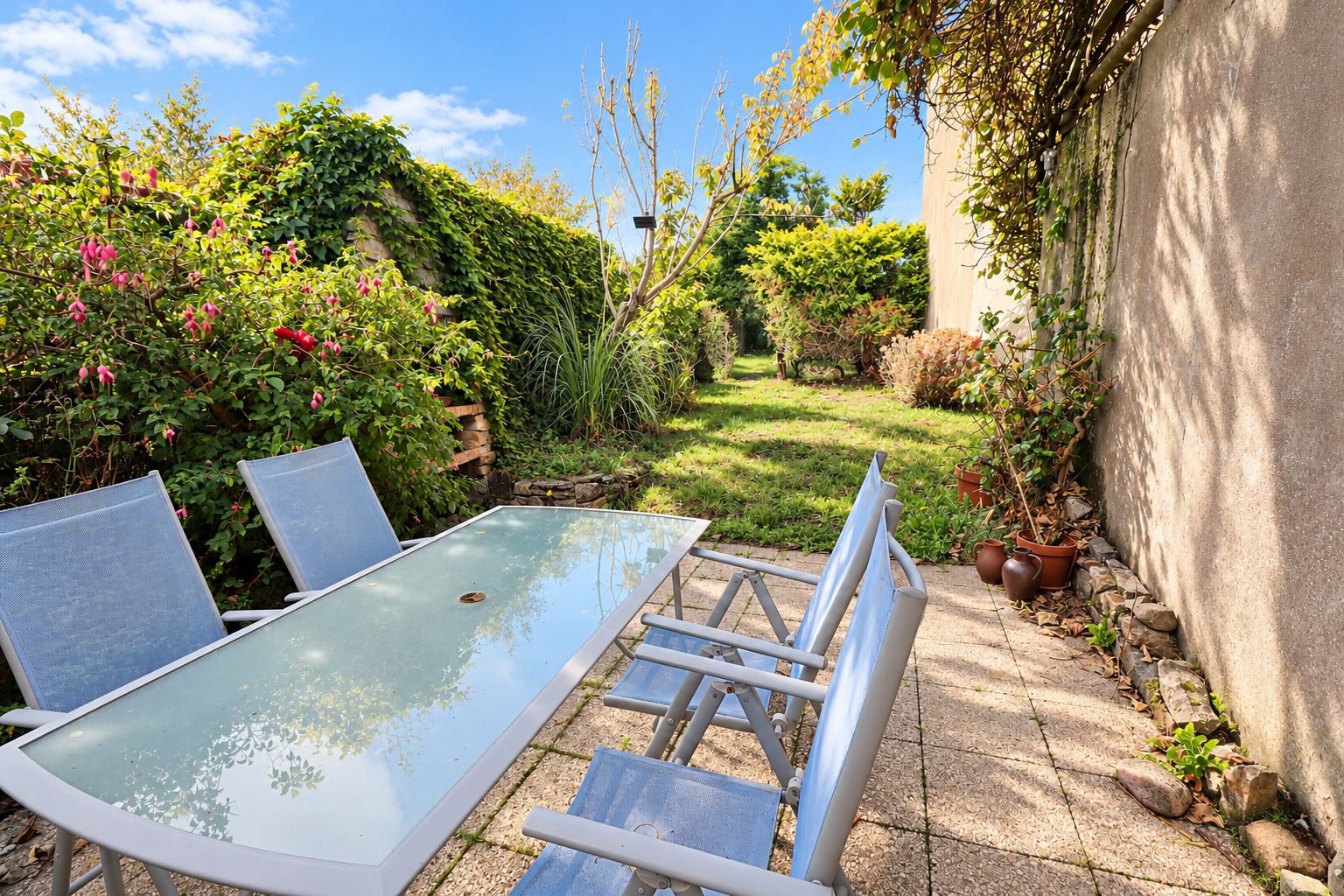 Terrasse de jardin 